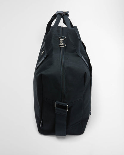 Barbour Cascade Mens Flight Bag - Navy | CHO | Designer Mens Bags