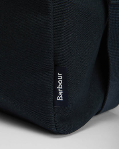 Barbour Cascade Mens Flight Bag - Navy | CHO | Designer Mens Bags