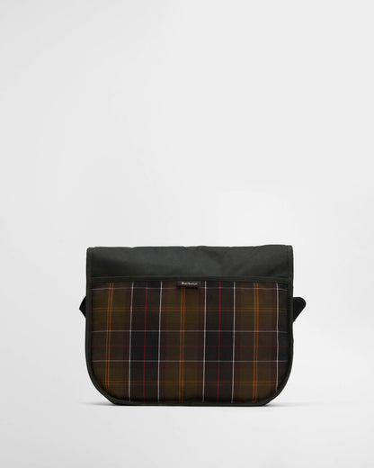 Barbour Field Wax Riever Crossbody Bag - Sage | CHO | Designer Unisex Cross Body Bags