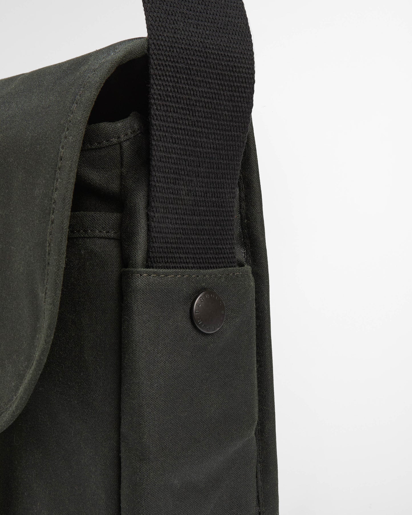 Barbour Field Wax Riever Crossbody Bag - Sage | CHO | Designer Unisex Cross Body Bags