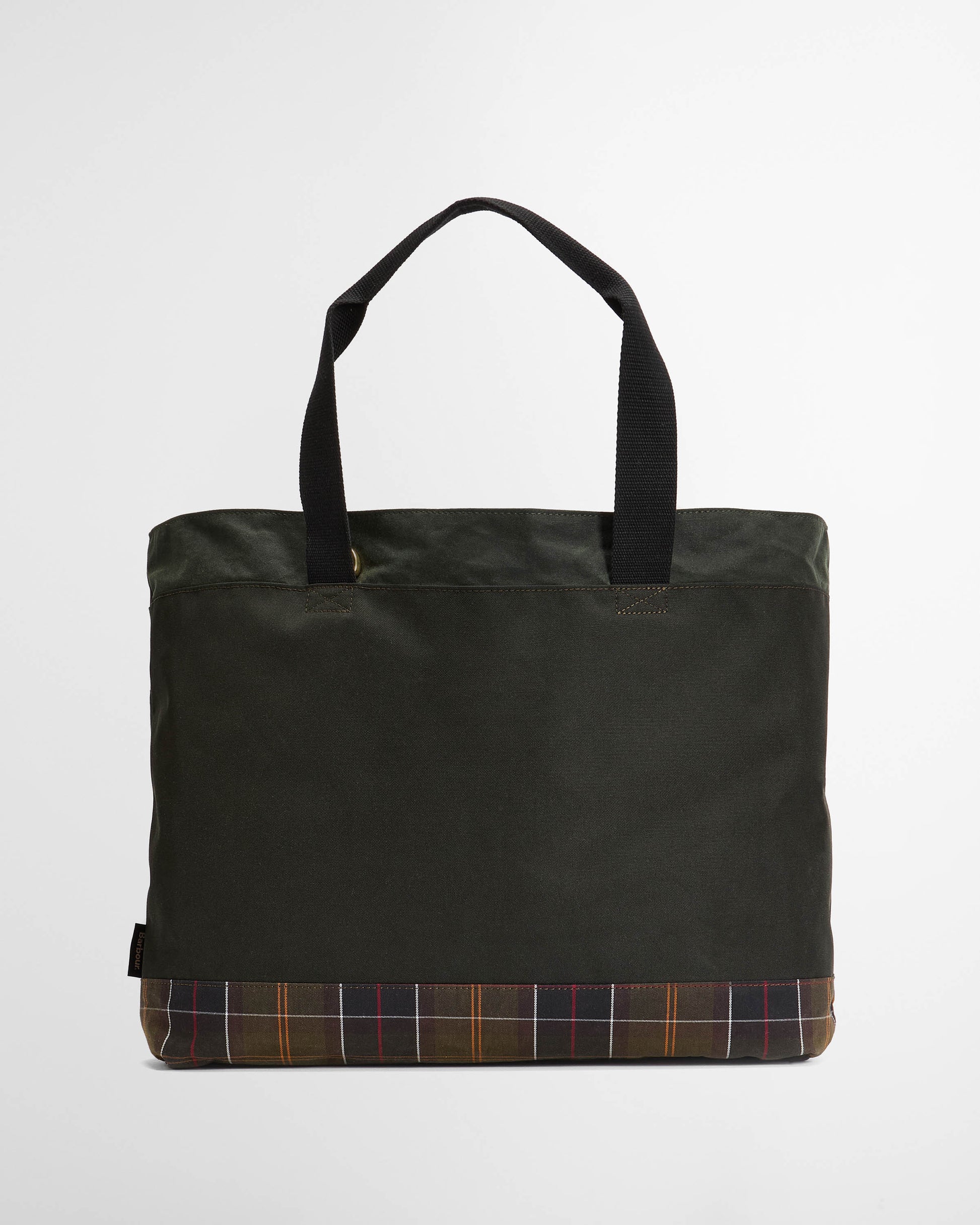 Barbour Field Wax Tote Bag - Sage/Classic | CHO | Designer Unisex Tote Bags
