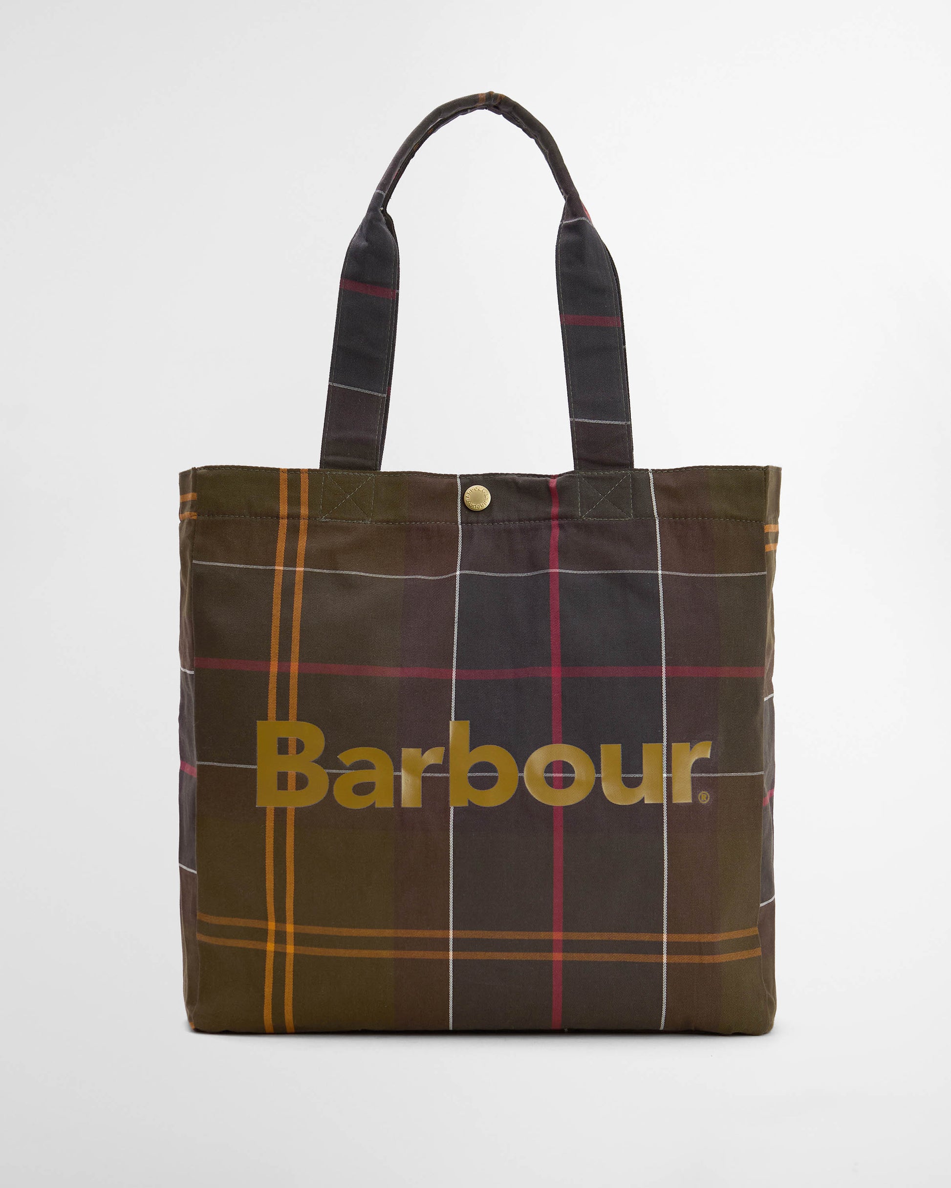Barbour Telfield Tartan Tote Bag - Classic Tartan | CHO | Designer Unisex Bags