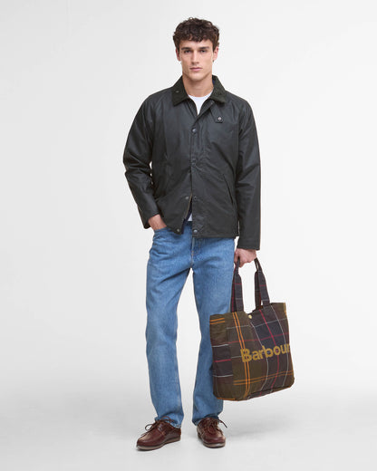 Barbour Telfield Tartan Tote Bag - Classic Tartan | CHO | Designer Unisex Bags