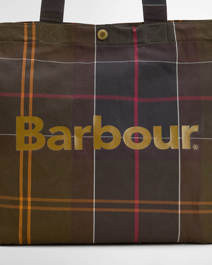 Barbour Telfield Tartan Tote Bag - Classic Tartan | CHO | Designer Unisex Bags