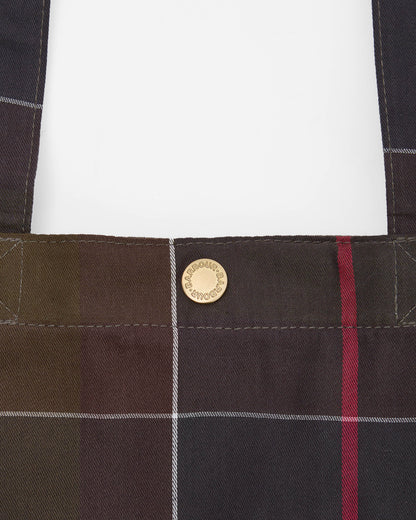 Barbour Telfield Tartan Tote Bag - Classic Tartan | CHO | Designer Unisex Bags