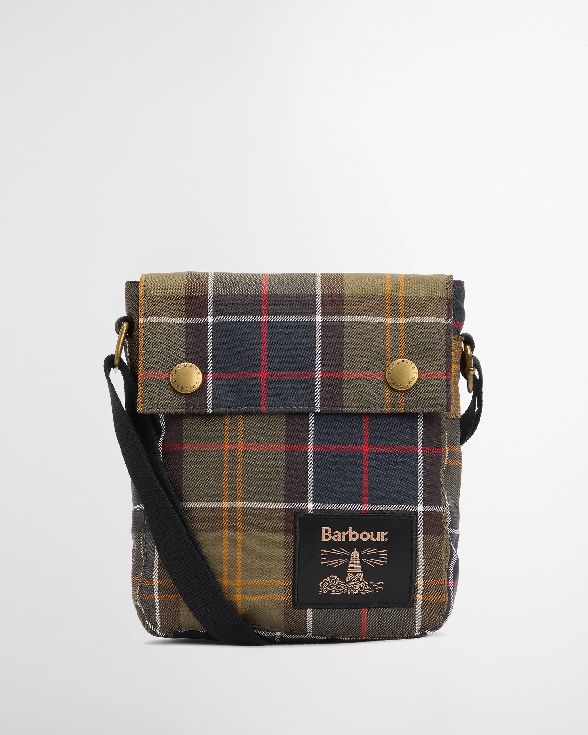 Barbour Torridon Tartan Flight Bag - Classic Tartan | CHO | Designer Unisex Bags