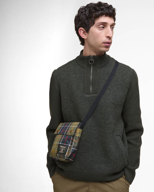Barbour Torridon Tartan Flight Bag - Classic Tartan | CHO | Designer Unisex Bags