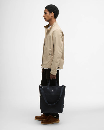 Barbour Cascade City Carry All - Navy | CHO | Designer Unisex Bags