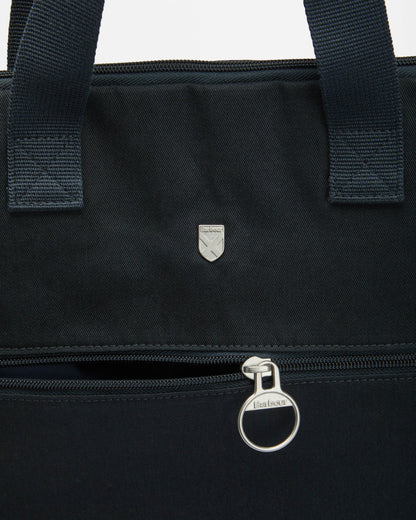 Barbour Cascade City Carry All - Navy | CHO | Designer Unisex Bags