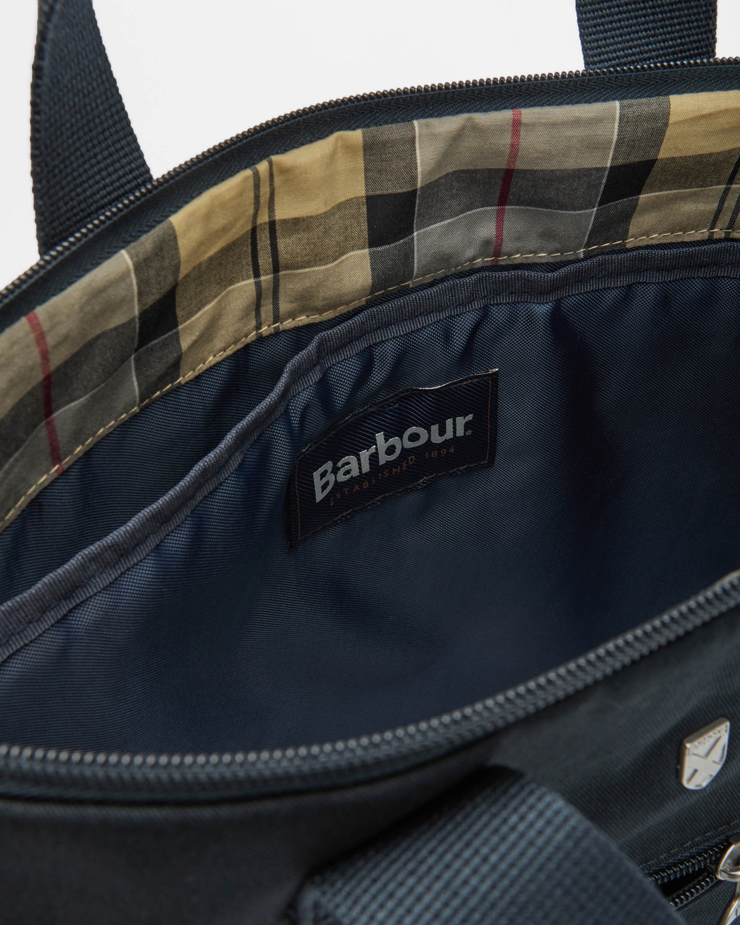 Barbour Cascade City Carry All - Navy | CHO | Designer Unisex Bags