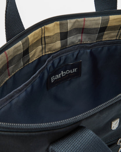 Barbour Cascade City Carry All - Navy | CHO | Designer Unisex Bags