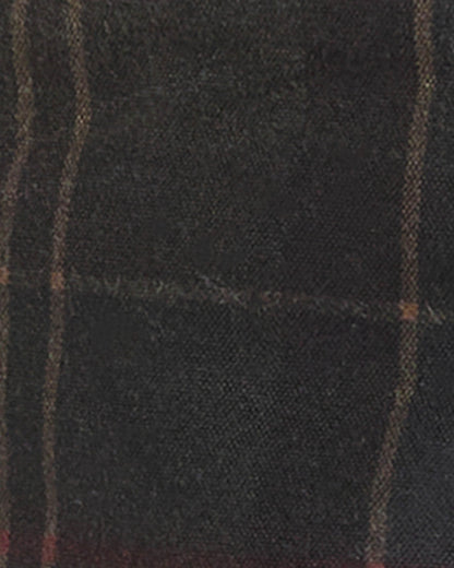 Barbour Field Tartan Wax Crossbody Bag - Dark Classic Tartan, swatch.