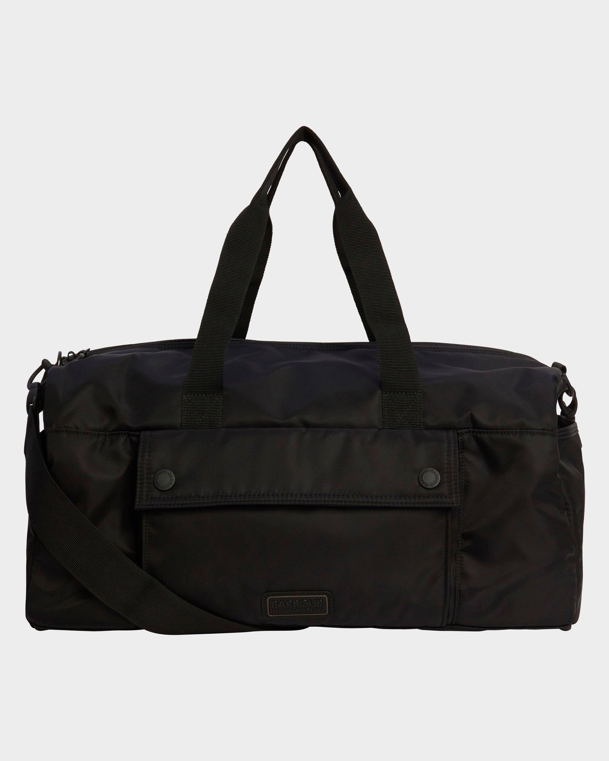 Barbour International Daleson Gym Bag - Black | CHO | Designer Unisex Gym Bags