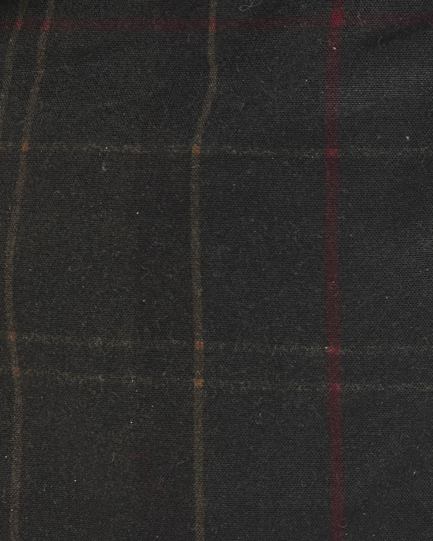 Barbour Field Tartan Wax Backpack - Dark Classic Tartan, swatch.