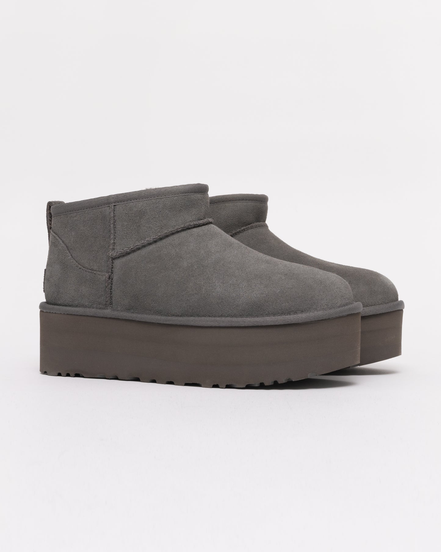 UGG Classic Ultra Mini Womens Platform Boot - Charcoal