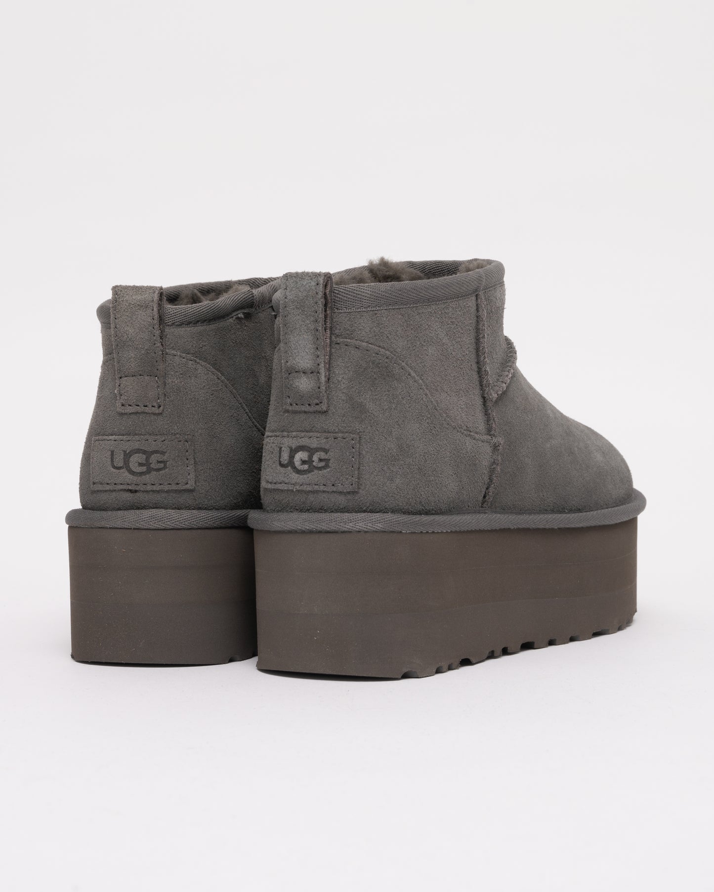UGG Classic Ultra Mini Womens Platform Boot - Charcoal
