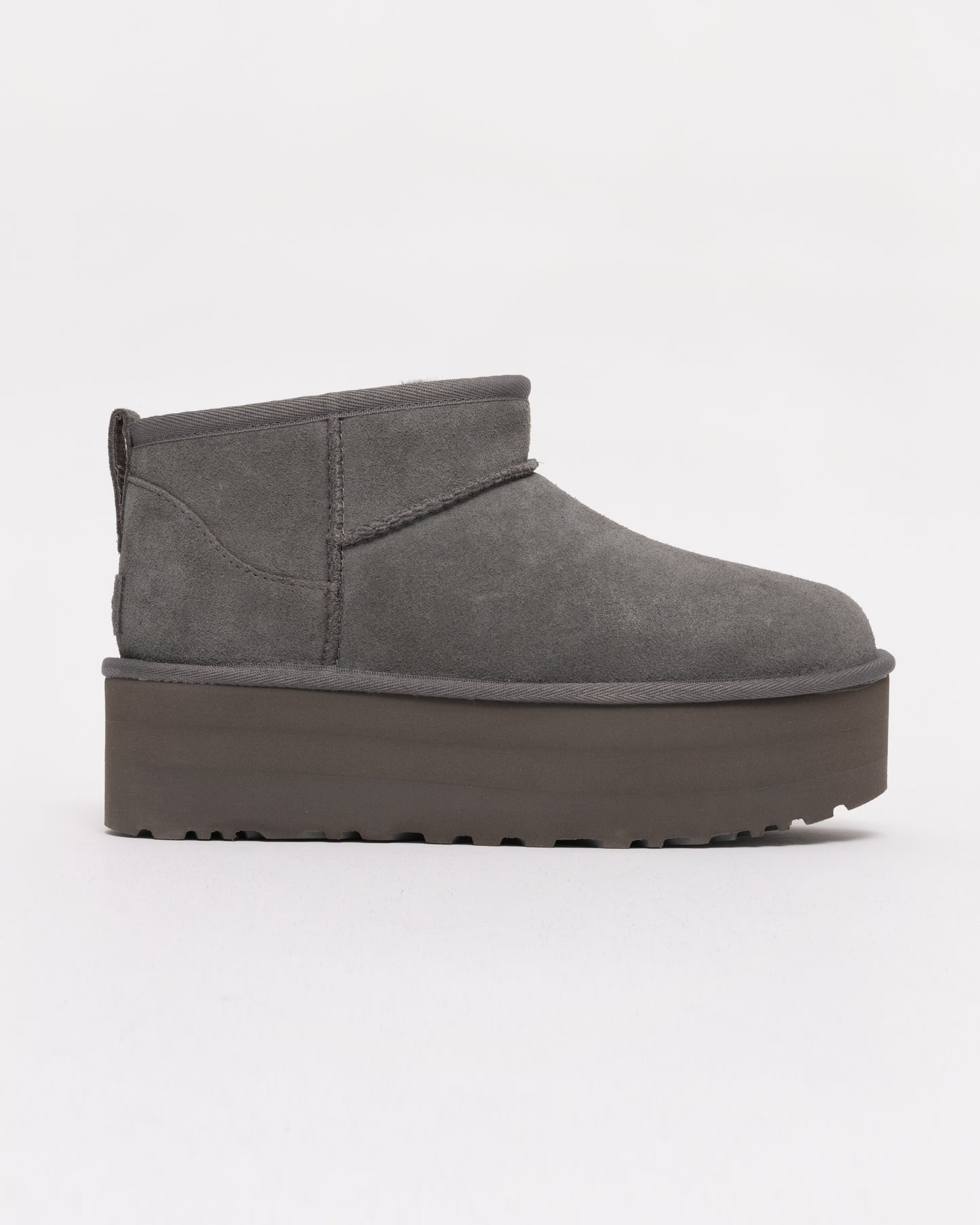 UGG Classic Ultra Mini Womens Platform Boot - Charcoal