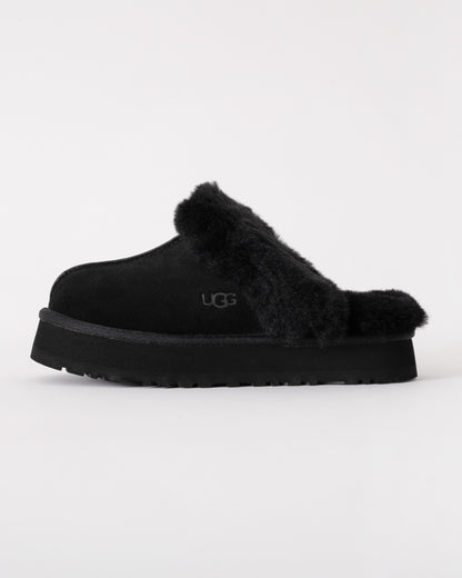 UGG Disquette Womens Slipper - Black - CHO - Designer Womens Slippers