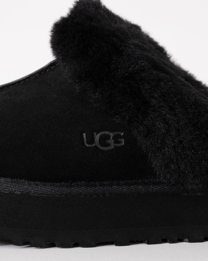 UGG Disquette Womens Slipper - Black - CHO - Designer Womens Slippers
