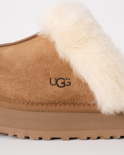UGG Disquette Womens Slipper - Chestnut - CHO - Designer Womens Slippers