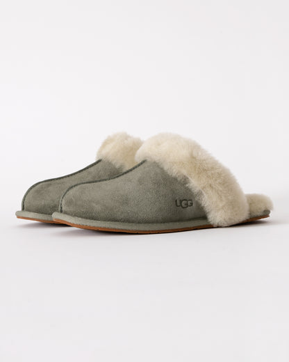 UGG Scuffette II Womens Slipper - Moss Green / Muted Brass