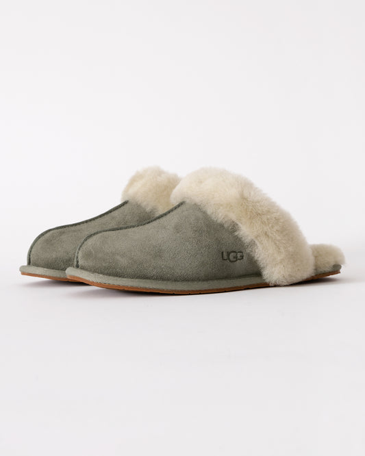 UGG Scuffette II Womens Slipper - Moss Green / Muted Brass