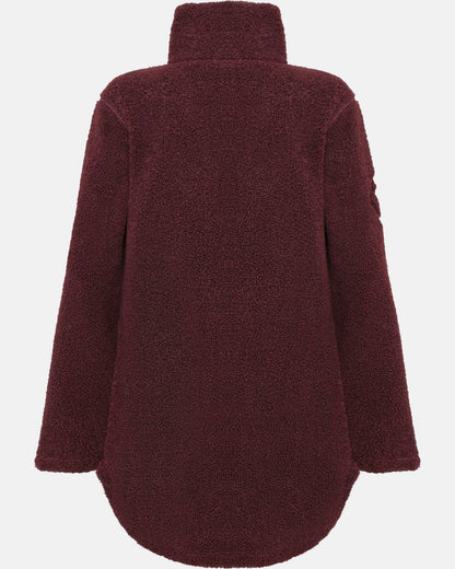 Didriksons Womens Umi Full Zip Fleece 4 - Old rust 147