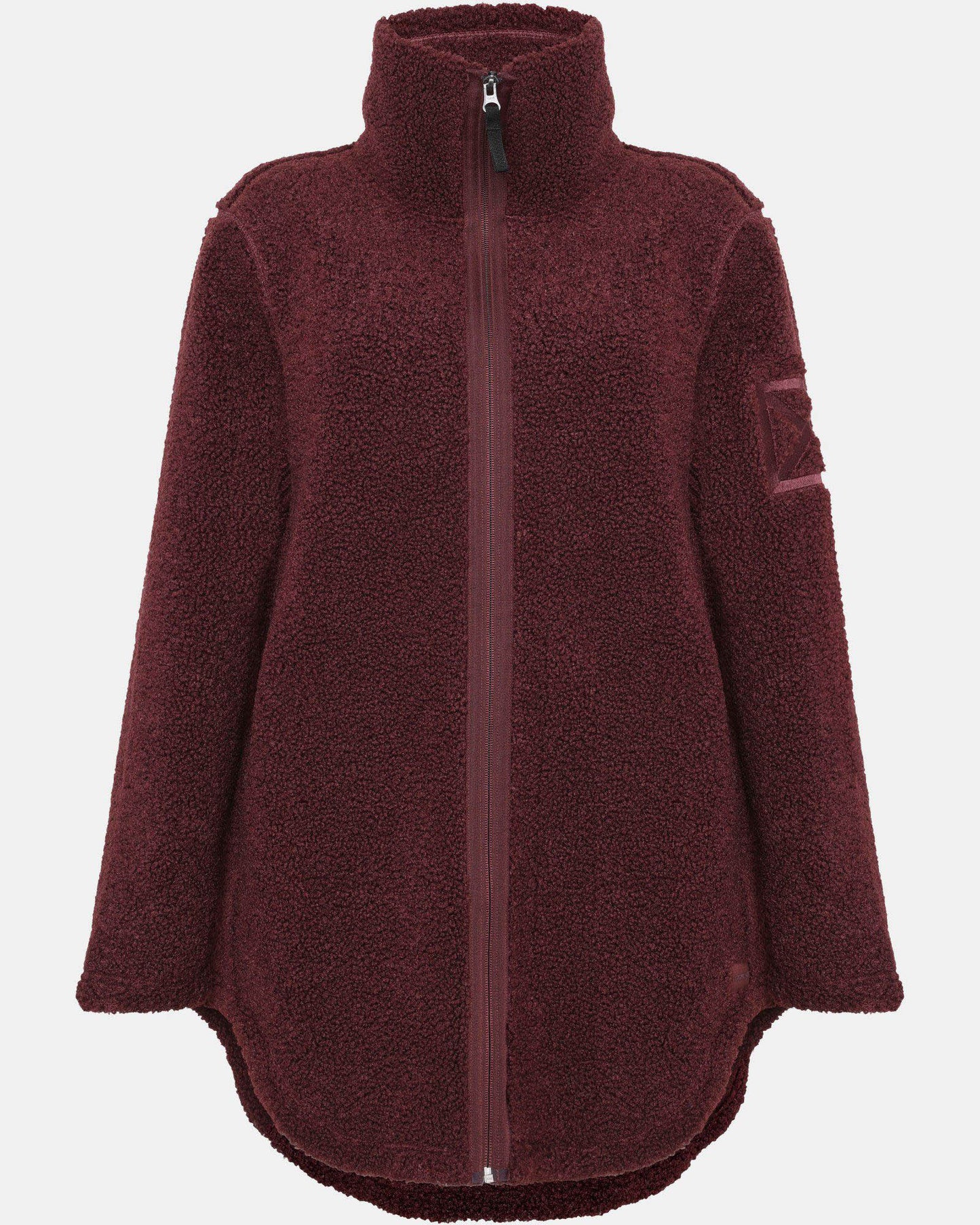 Didriksons Womens Umi Full Zip Fleece 4 - Old rust 147