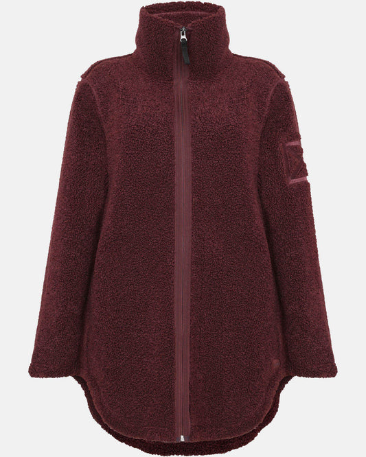 Didriksons Womens Umi Full Zip Fleece 4 - Old rust 147