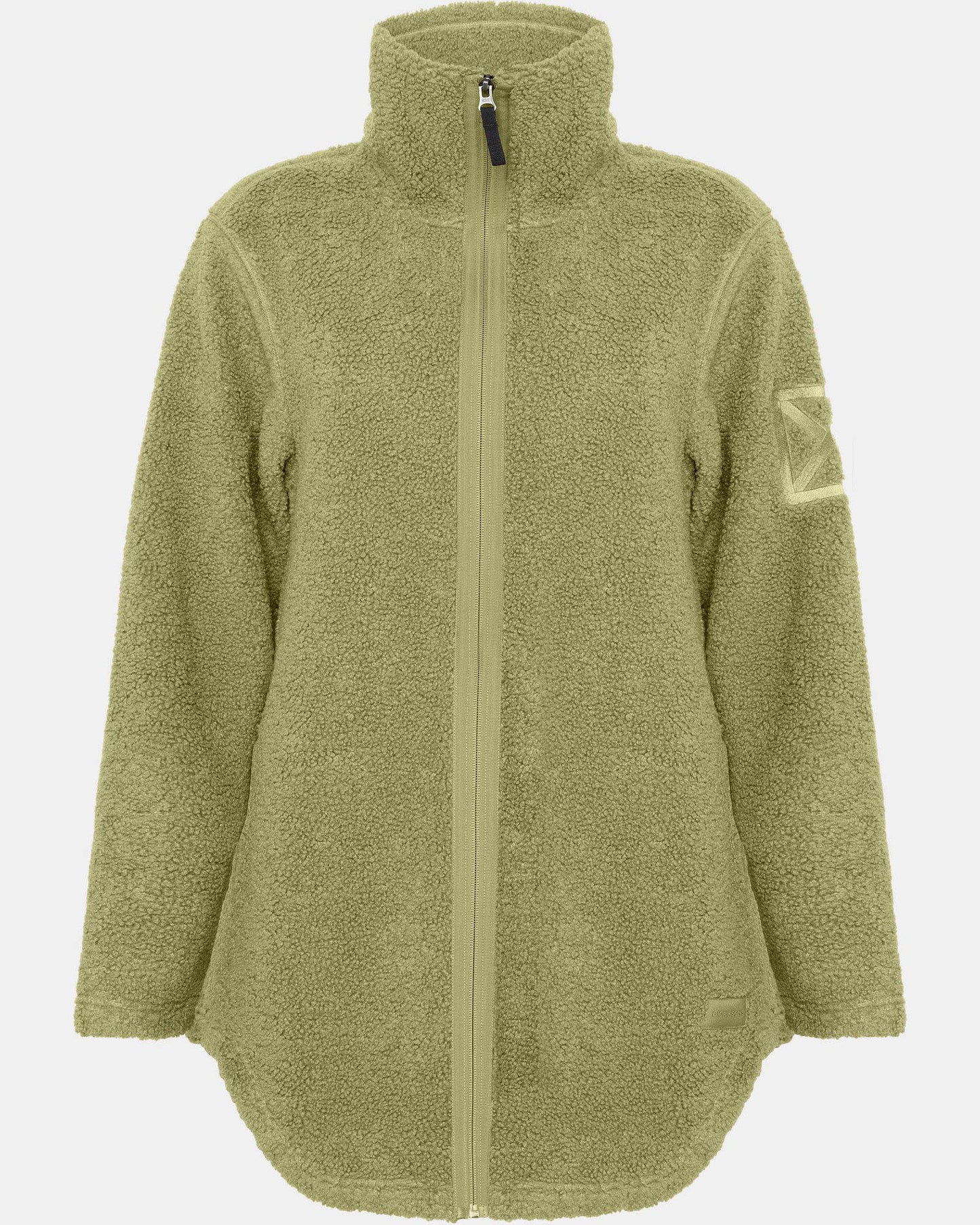 Didriksons Womens Umi Full Zip Fleece 4 - Olive Green H22