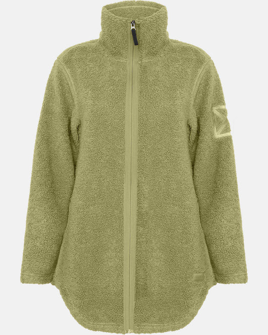Didriksons Womens Umi Full Zip Fleece 4 - Olive Green H22