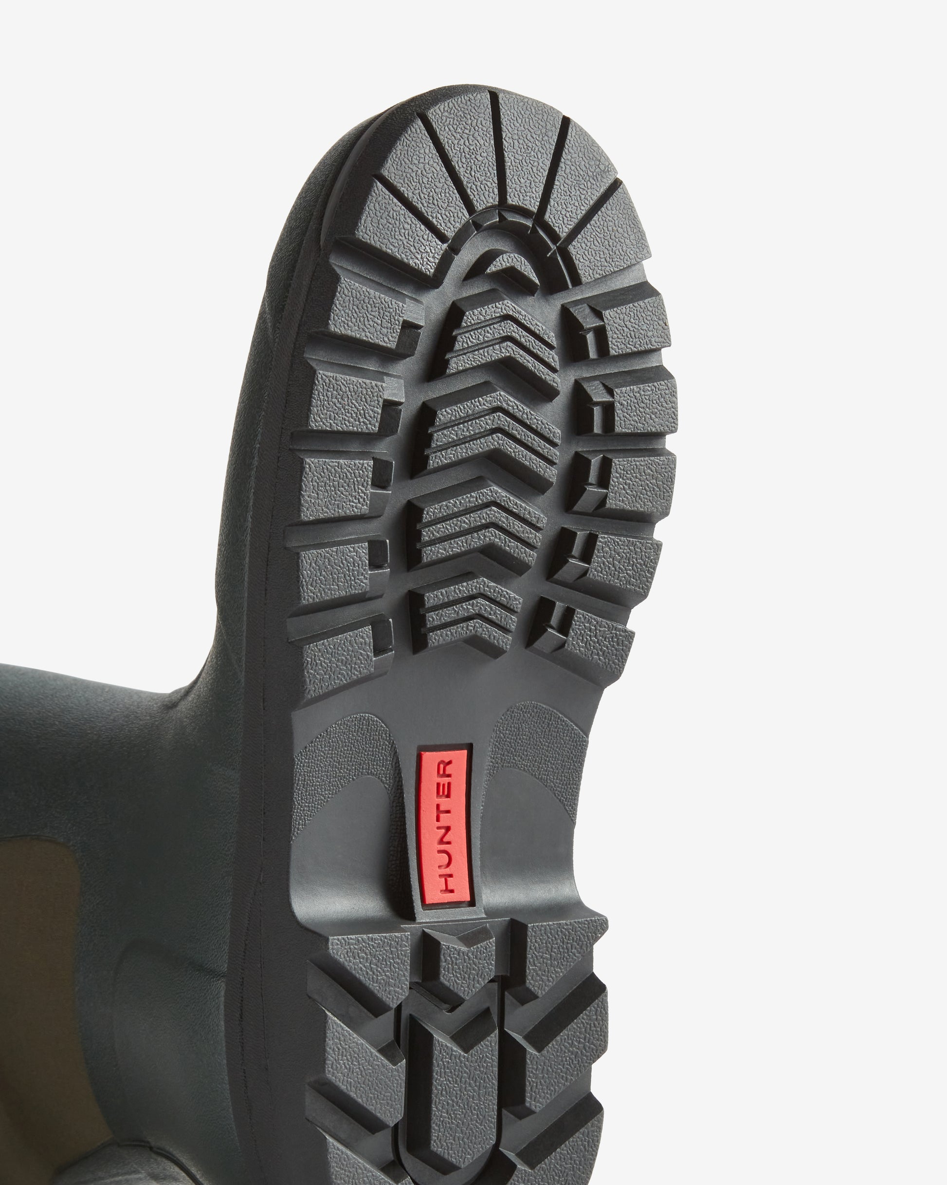 Hunter Unisex Balmoral Neoprene Tall Boot - Dark Olive/Black | CHO | Designer Unisex Tall Wellies