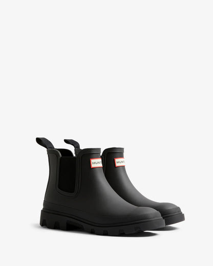 Hunter Unisex Downpour Chelsea - Black