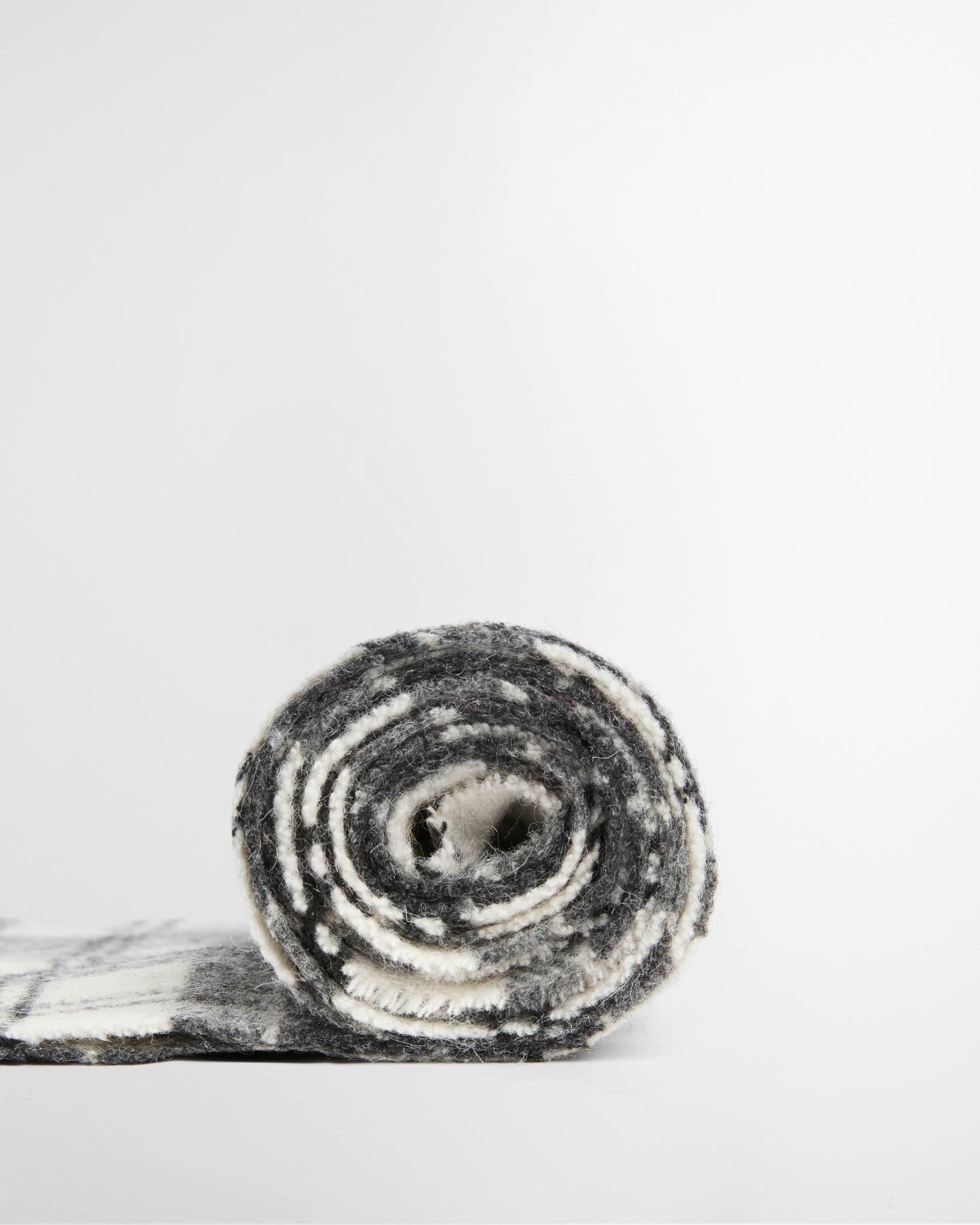 Barbour Tartan Unisex Lambswool Scarf - Monochrome Tartan | CHO | Designer Unisex Scarves