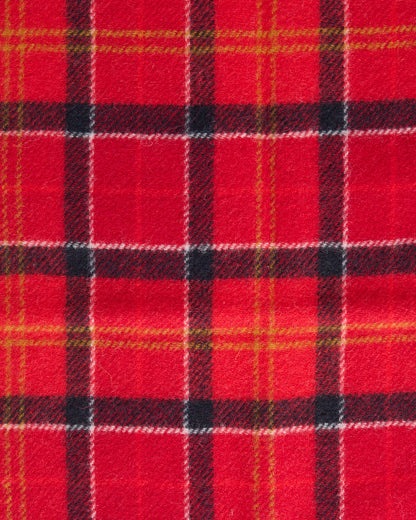 Barbour Tartan Unisex Lambswool Scarf - Cardinal Tartan, swatch.