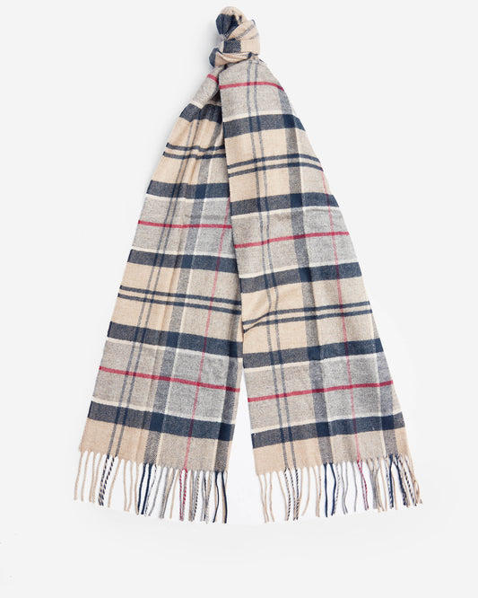 Barbour Yaxley Unisex Tartan Scarf - Dress Tartan