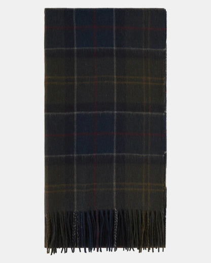 Barbour Braden Tartan Scarf - Shadow Classic Tartan | CHO | Designer Unisex Scarves