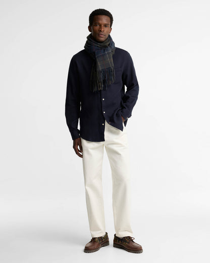 Barbour Braden Tartan Scarf - Shadow Classic Tartan | CHO | Designer Unisex Scarves