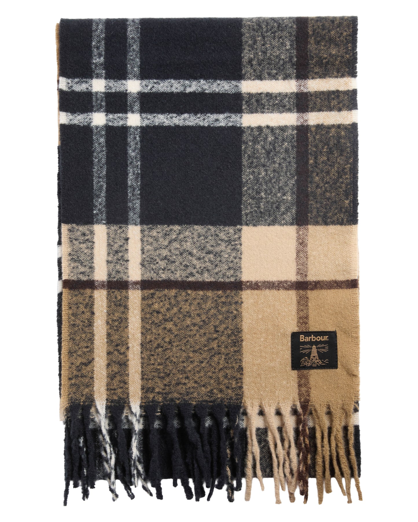 Barbour Yorklane Tartan Scarf - Birchwood Dress Tartan