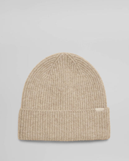Joules Womens Fine Knit Beanie - Oatmeal
