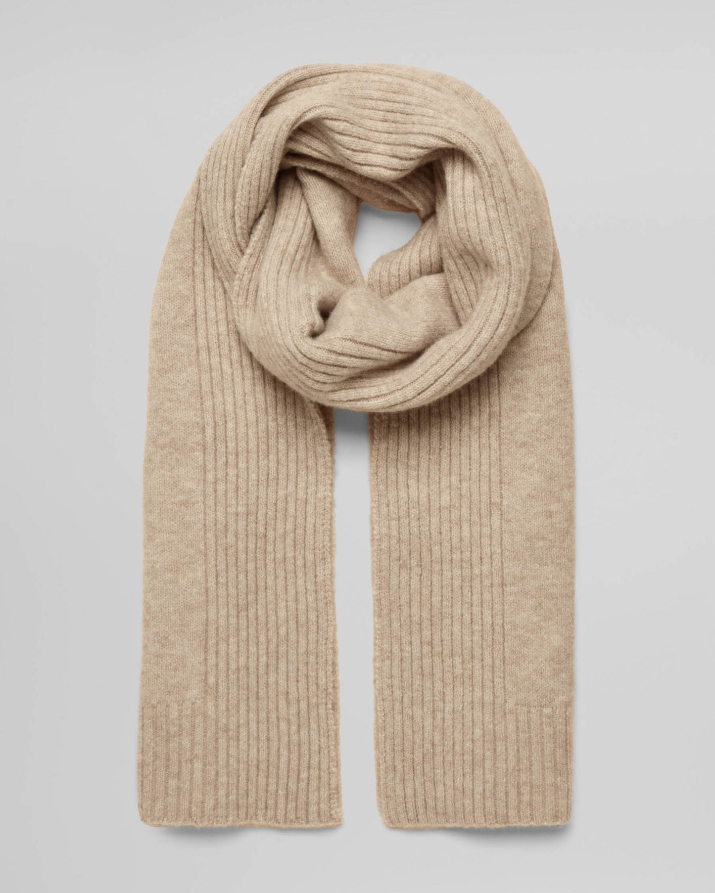 Joules Womens Fine Knit Scarf - Oat