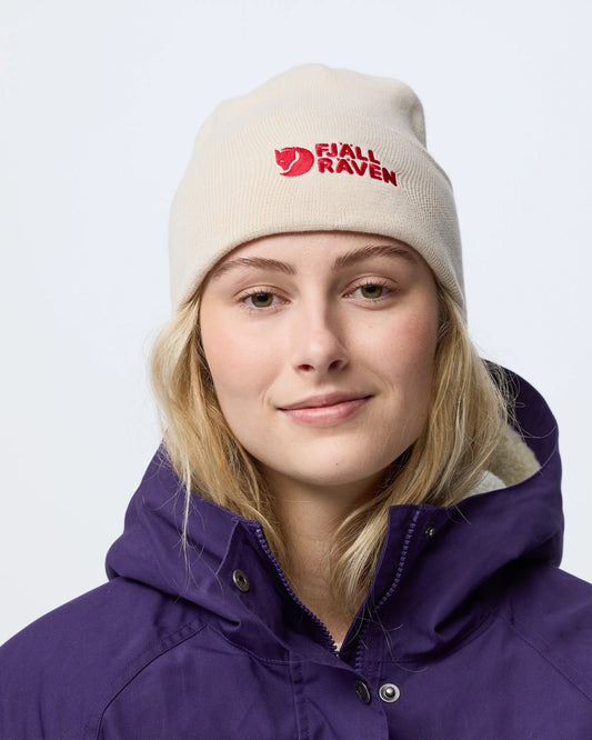Fjallraven Vardag Unisex Beanie - Chalk White 113 | CHO | Designer Unisex Beanies