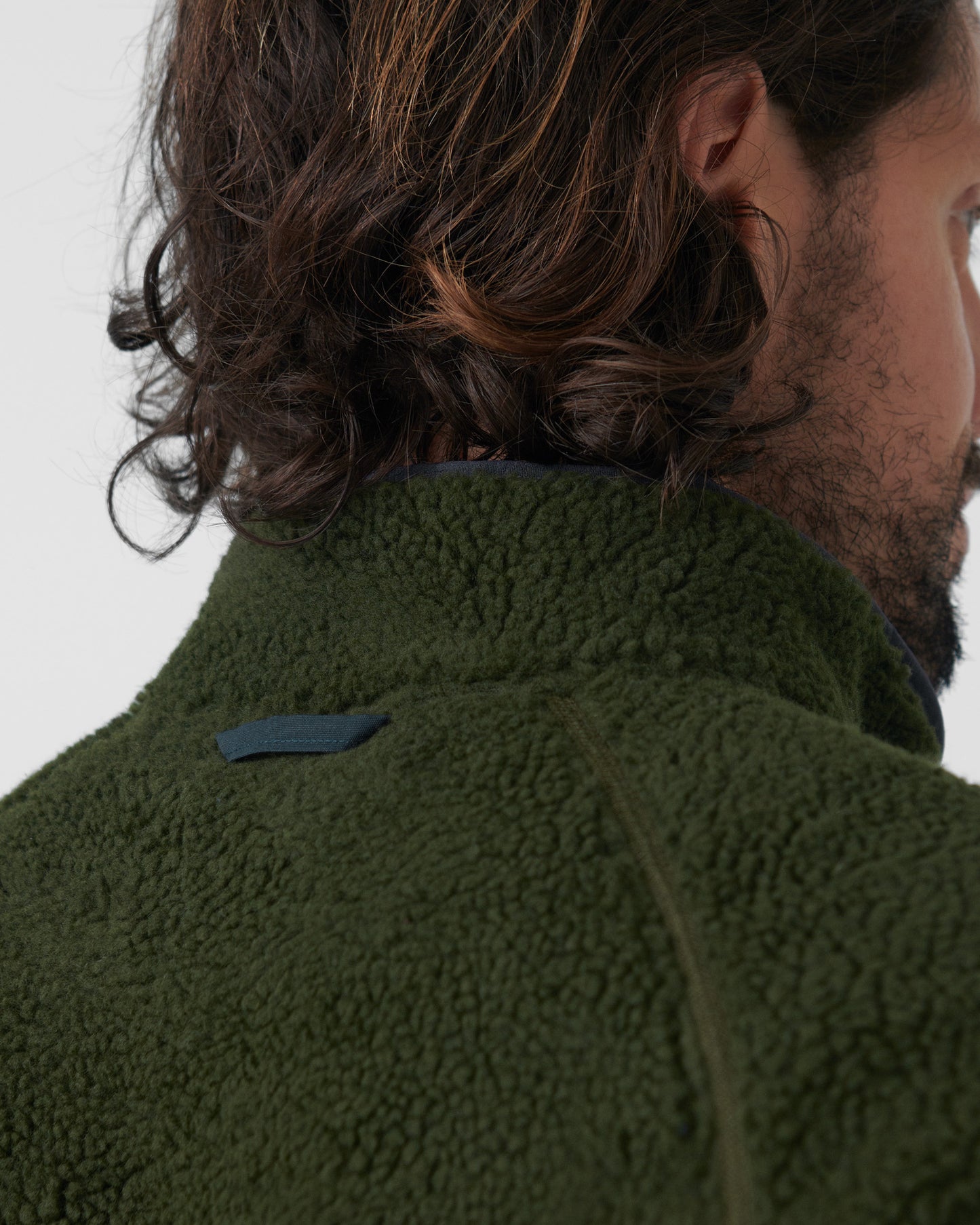 Fjallraven Vardag Pile Mens Fleece - Deep Forest 662