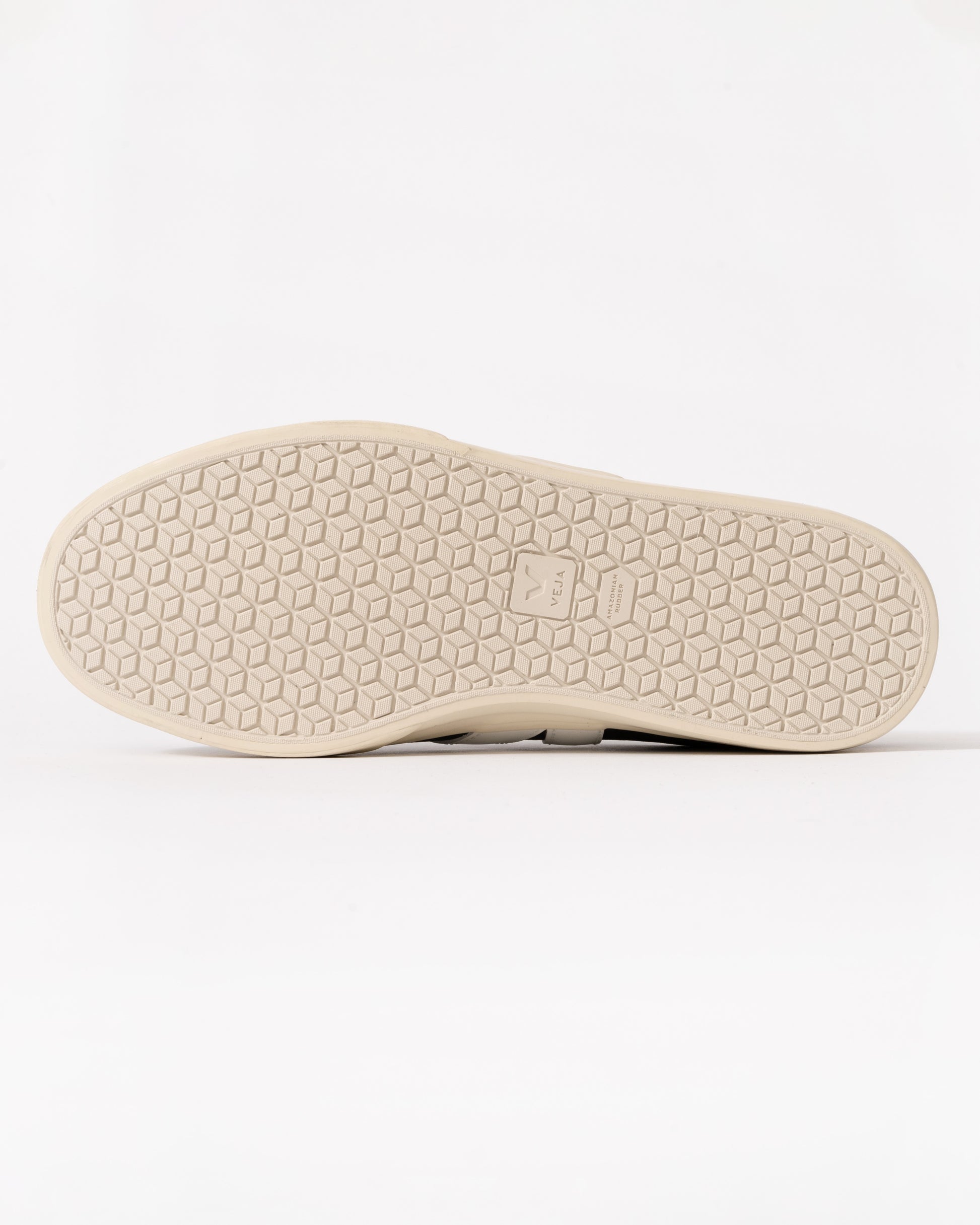 Veja Campo Leather Mens Trainers - Black/White - CHO - Designer Mens Trainers