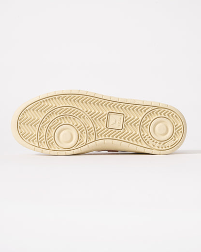 Veja V-90 OT Leather Womens Trainers - White/Petale - CHO - Designer Womens Trainers