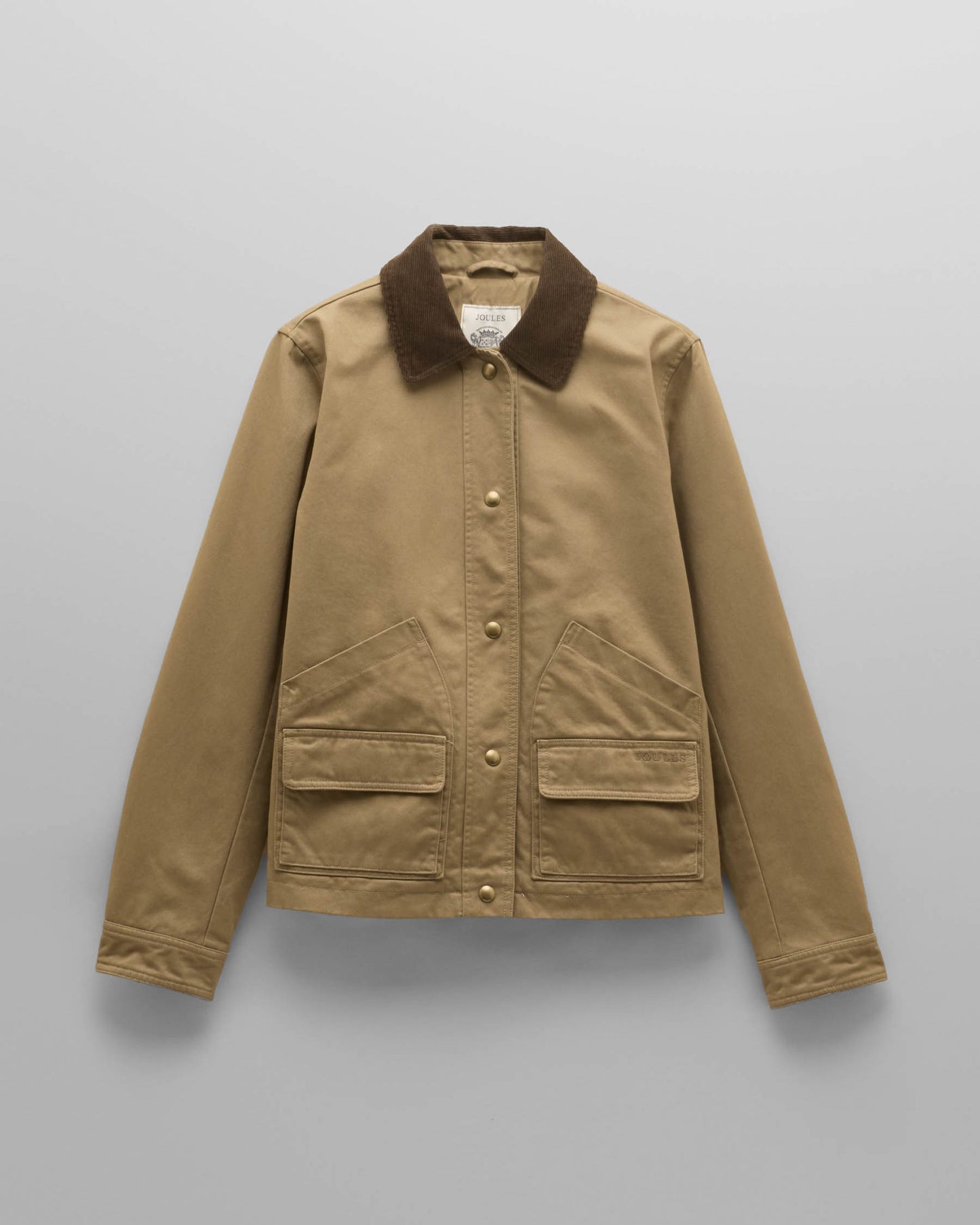 Joules Womens Barn Jacket - Tan Brown