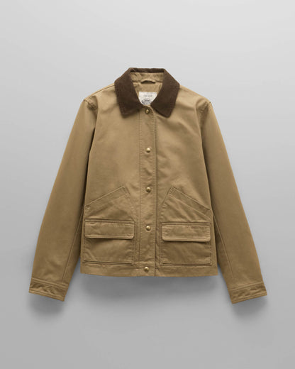 Joules Womens Barn Jacket - Tan Brown | CHO | Designer Womens Jackets