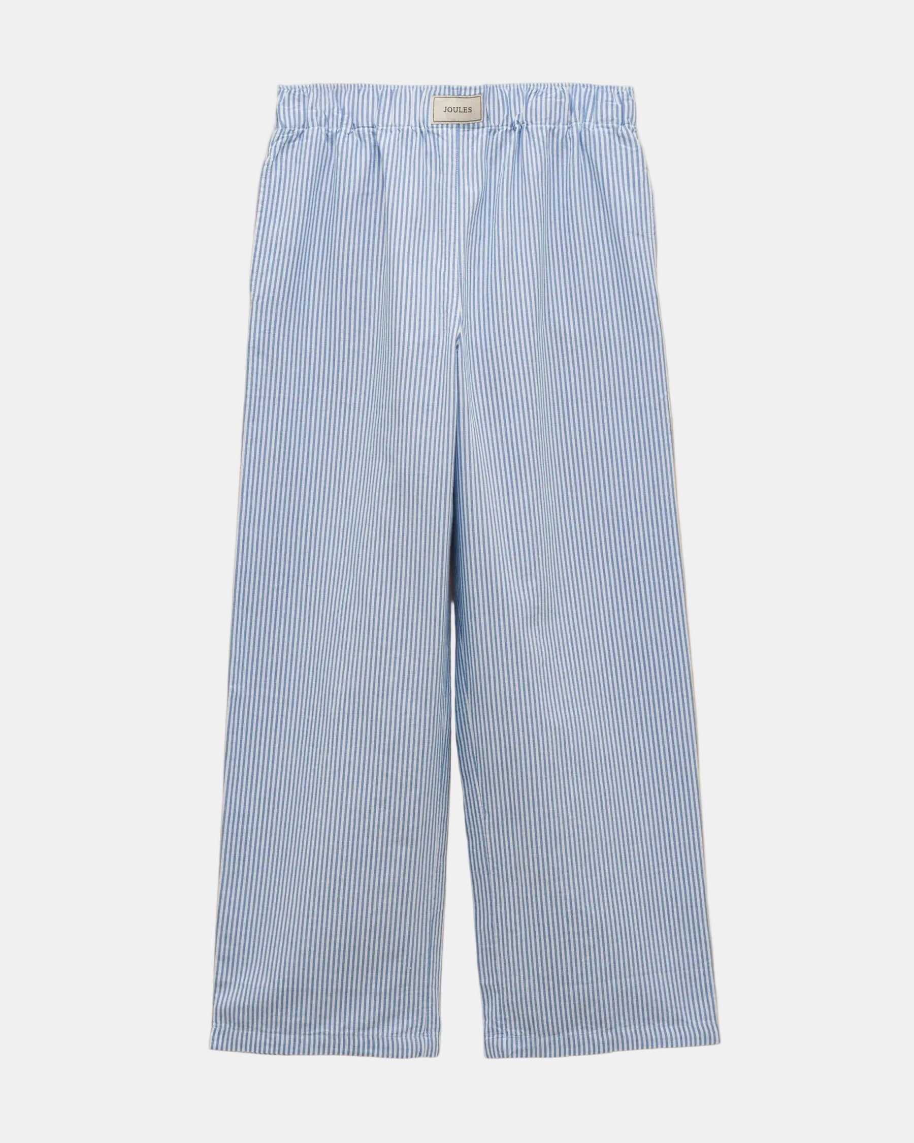 Joules Hallie Womens Trousers - Blue Stripe | CHO | Designer 