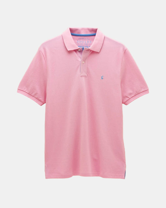 Joules Woody Mens Polo Shirt - Light Pink