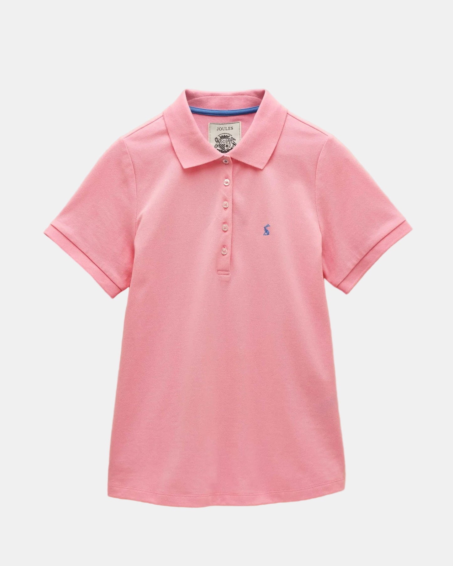 Joules Woody Womens Polo Shirt - Pink